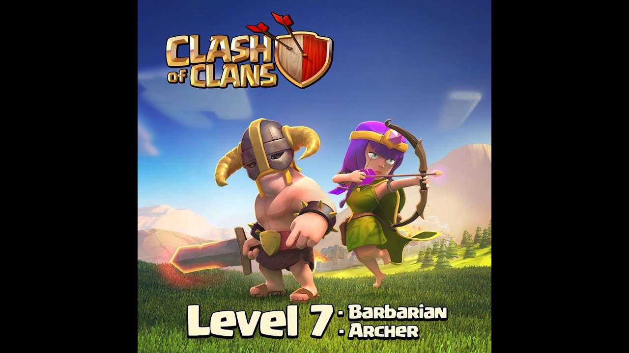 Lv 7 Archers pharotek - level 7 Archers lvl7 Barbarians - Sneak Peak - YouTube