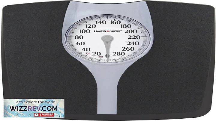 Health O Meter Bathroom Scale Full View Large Oversize Dial 330LB