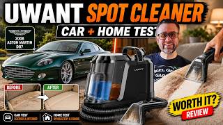 Mold on an Aston Martin vs. Portable Steam Cleaner — Who Wins? UWANT Y100 Steam Full Cleaning Review