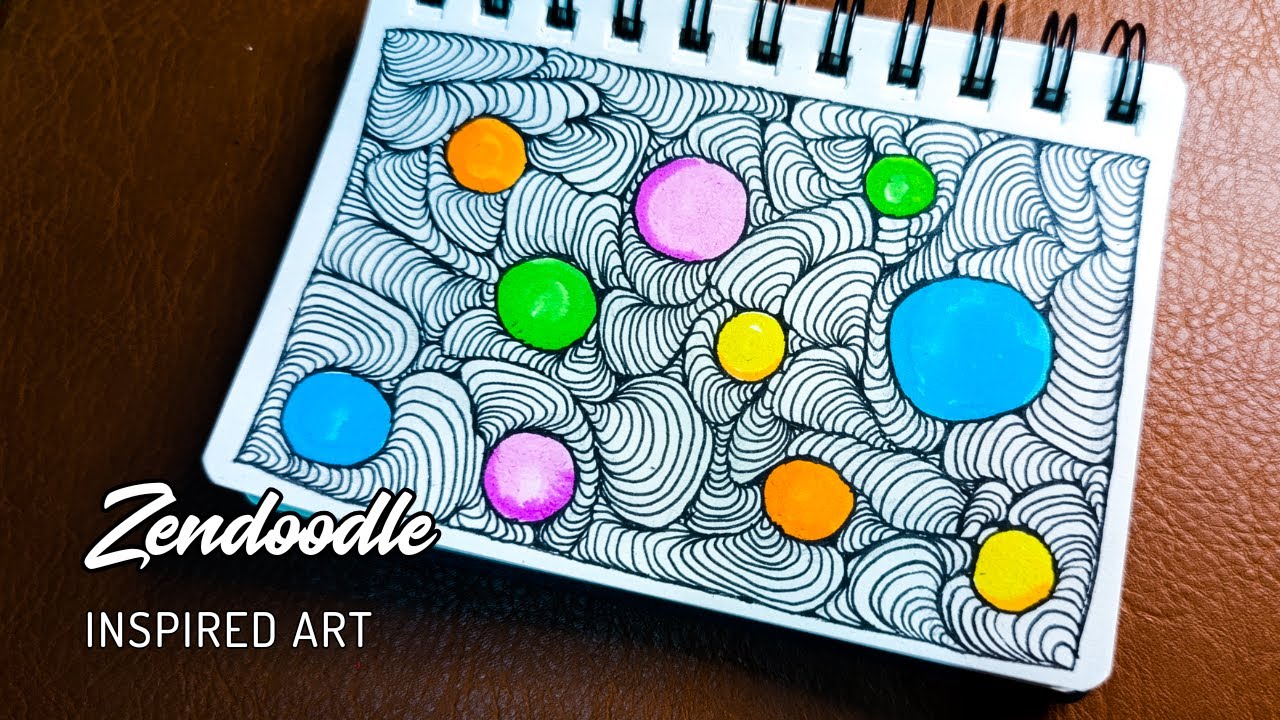 Zentangle inspired art -1 