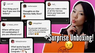 Q&A: Hermes Kelly 25 vs Mini Kelly, Birkin vs Kelly, Kelly Elan, Hermes Shopping & Surprise Unboxing