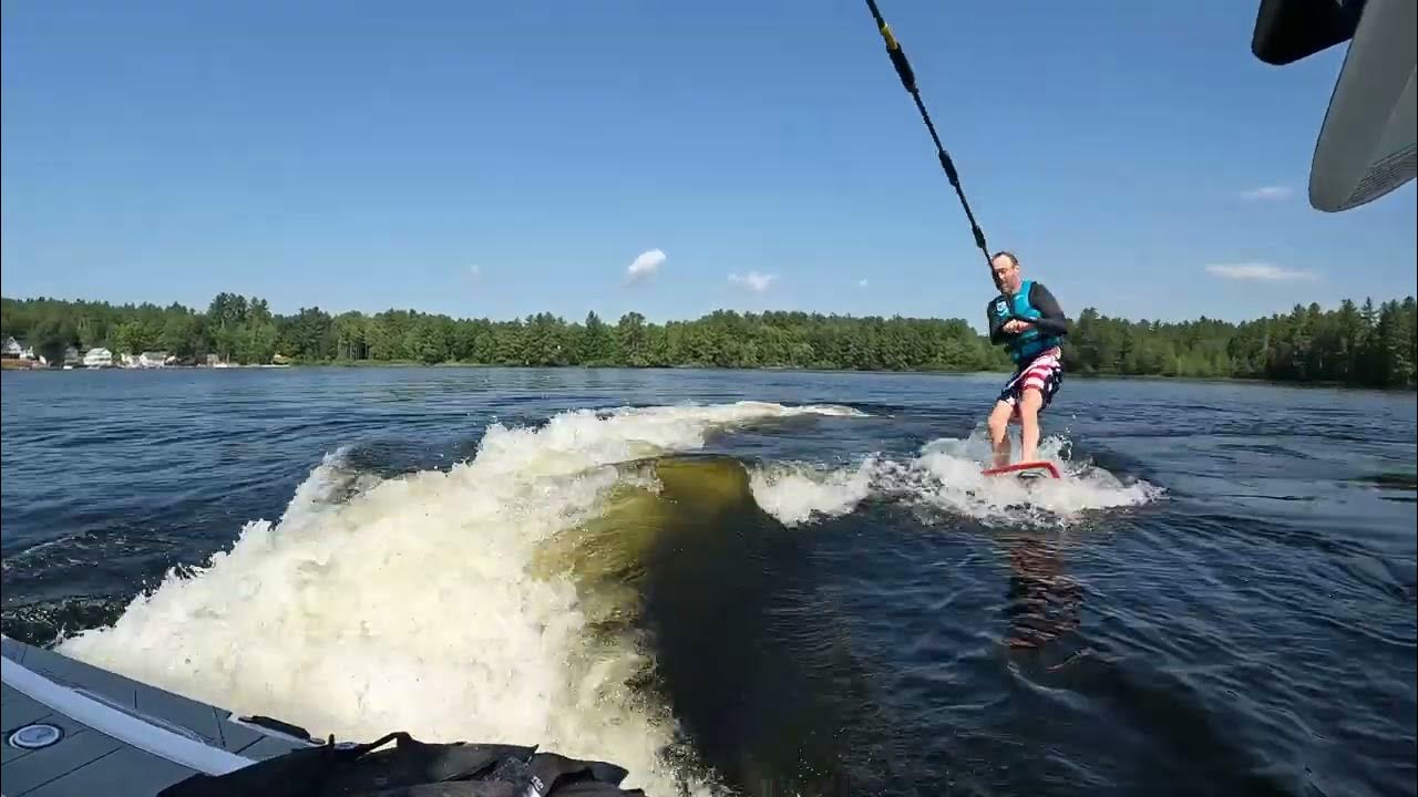 Skimstyle Wakesurfer (Andy's first skim rides) 2021 212XD Yamaha YouTube