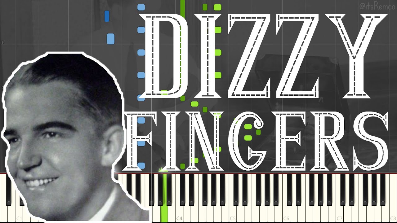Zez Confrey - Dizzy Fingers 1923 (Novelty Ragtime Piano Synthesia)