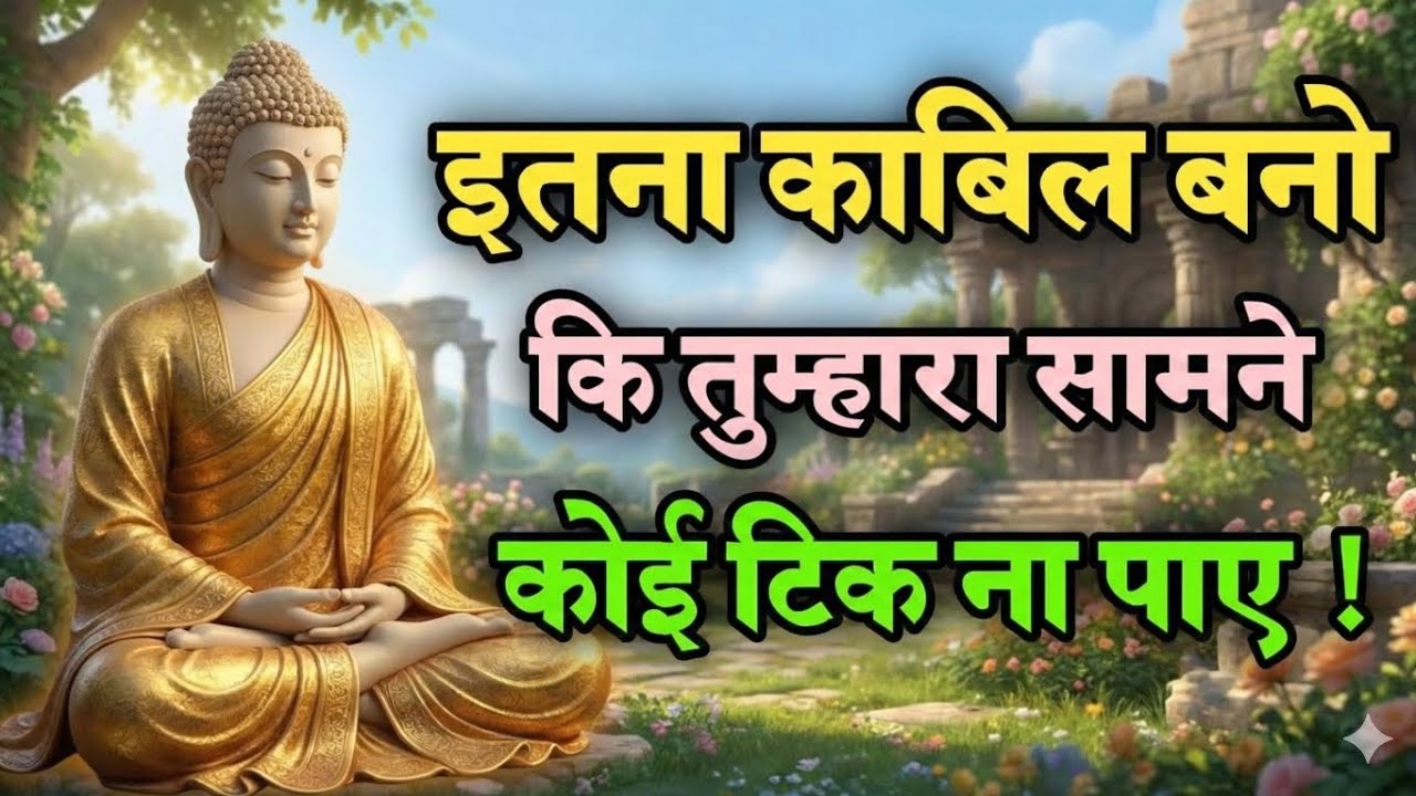 इतना काबिल बनो कि तुम्हारा सामने कोई टिक ना पाए |Best Buddhist Motivation quotes For Success in Life