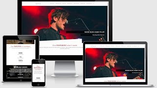 Music Studio Layout Pack for Divi Builder
