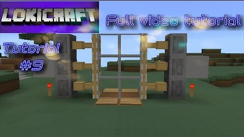How to make automatic door like @techno gamerz in lokicraft