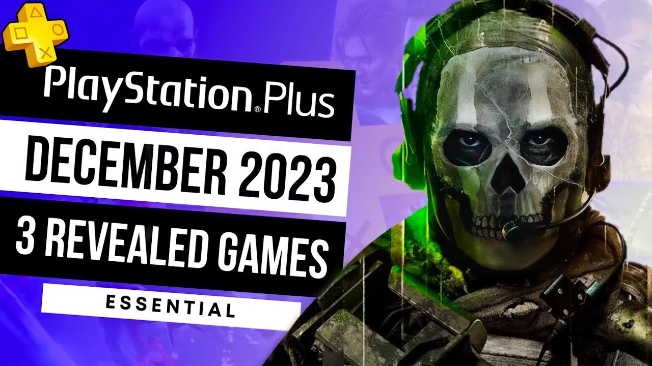 PS Plus free games, December 2023's Essential titles revealed