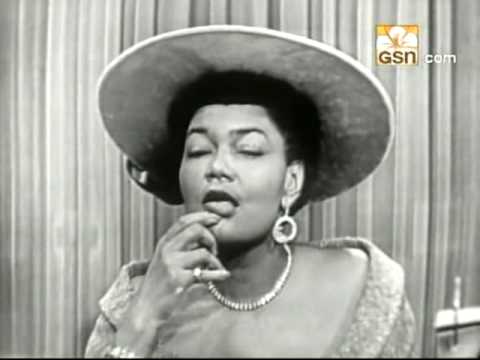 Pearl Bailey on "What's My Line?"