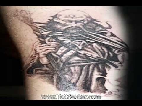 printable fantasy tattoo art designs browse & print - YouTube