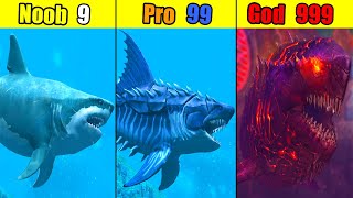 Siêu BOSS Cá Mập Megalodon Khổng Lồ gặp Cá Mập ( nhà Lỳ nuôi ) và cái kết | Jurassic World The Game