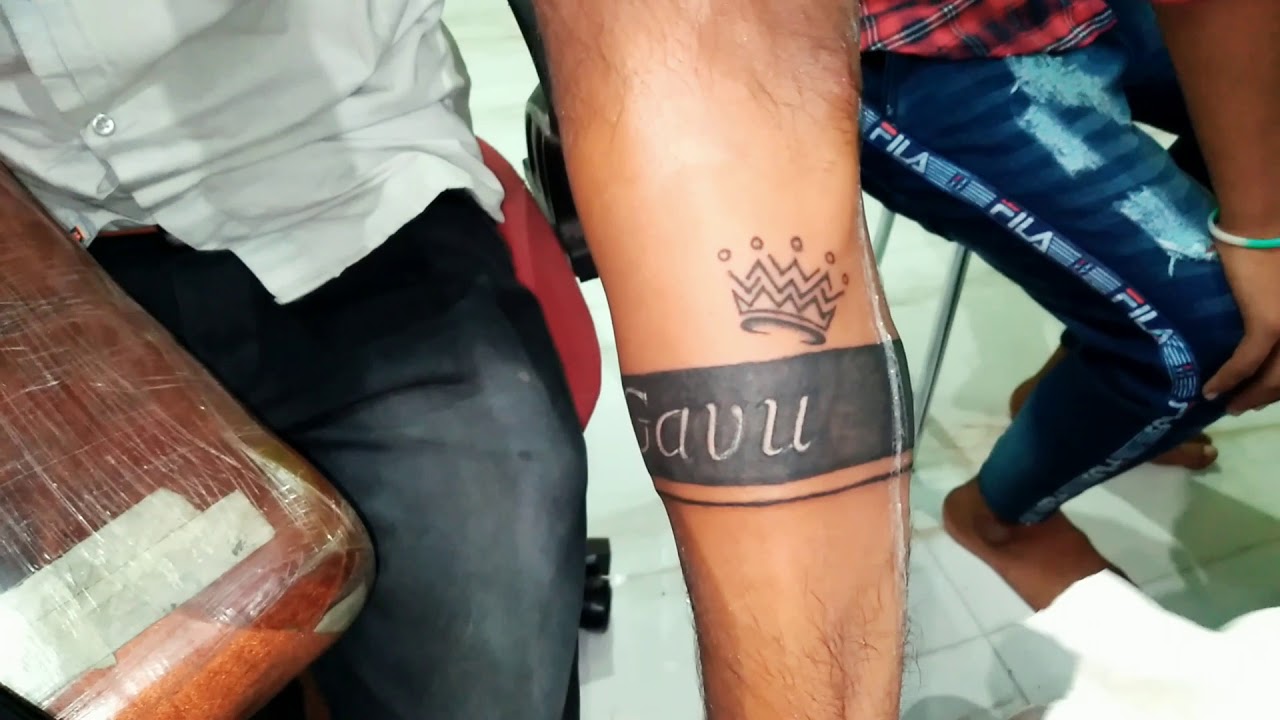 Belt tattoo | Armband tattoo design | Jamnagar tattoo studio - YouTube