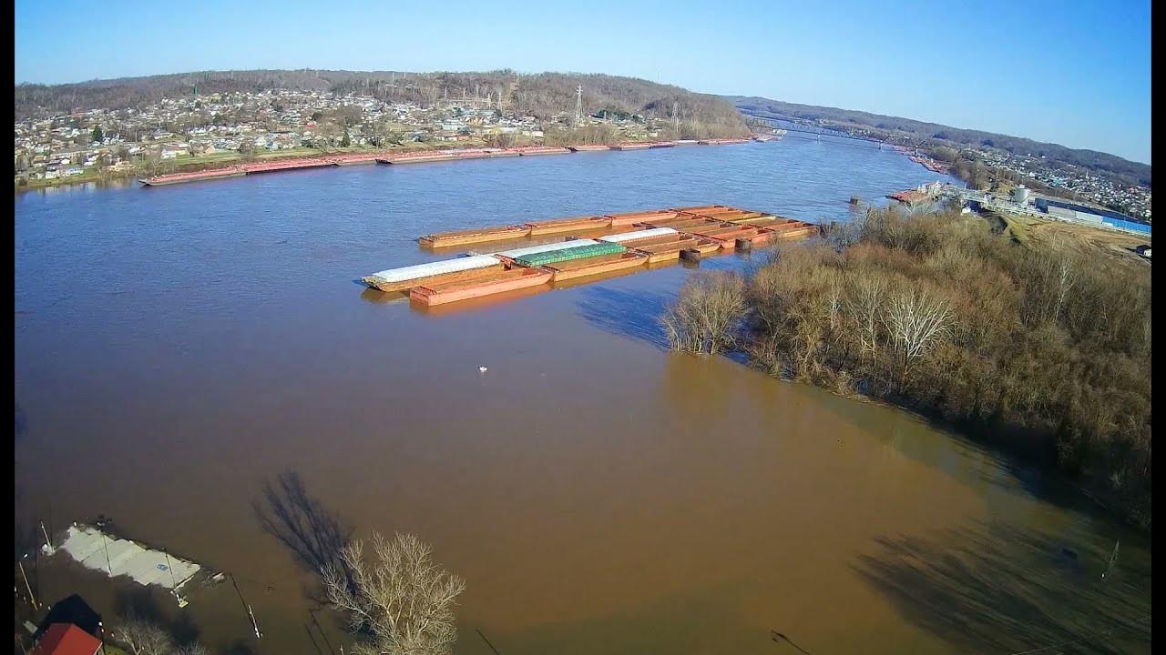 20220227 Virginia Point Kenova, WV from Catlettsburg, KY YouTube