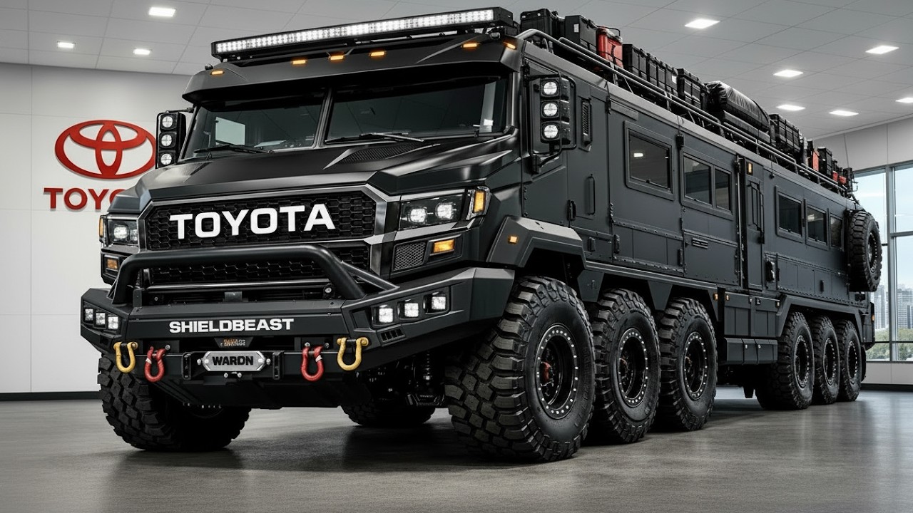 INSANE 12x12 2026 Toyota SHIELDBEAST Motorhome | Ultimate Armored RV for USA