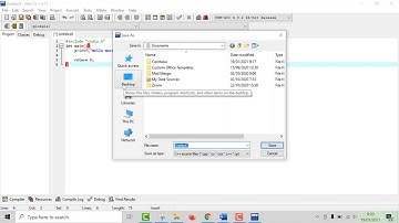 Membuat Hello word dengan bahasa C