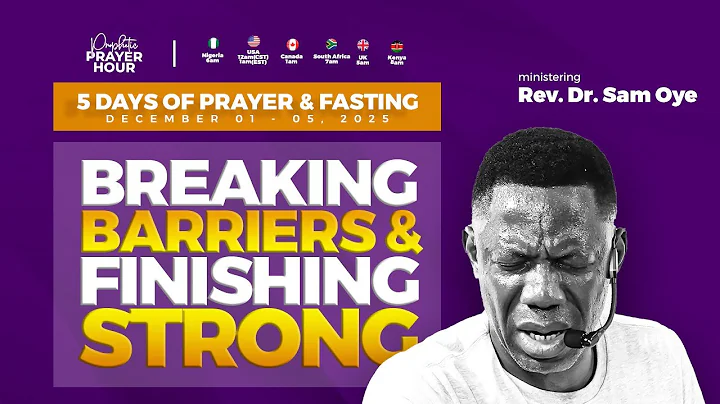 DAY 3 OF DECEMBER 2025 FASTING & PRAYER | PROPHETIC PRAYER HOUR | REV SAM OYE | DAY 1643
