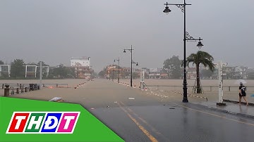 Thượng nguồn Huế mưa lớn, lũ sông Hương đang lên trở lại | THDT