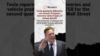Tesla and BYD Q2 deliveries #EV  #automobile #shorts