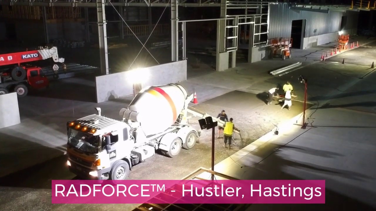 RADFORCE™ synthetic fibre for concrete by Inforce - YouTube