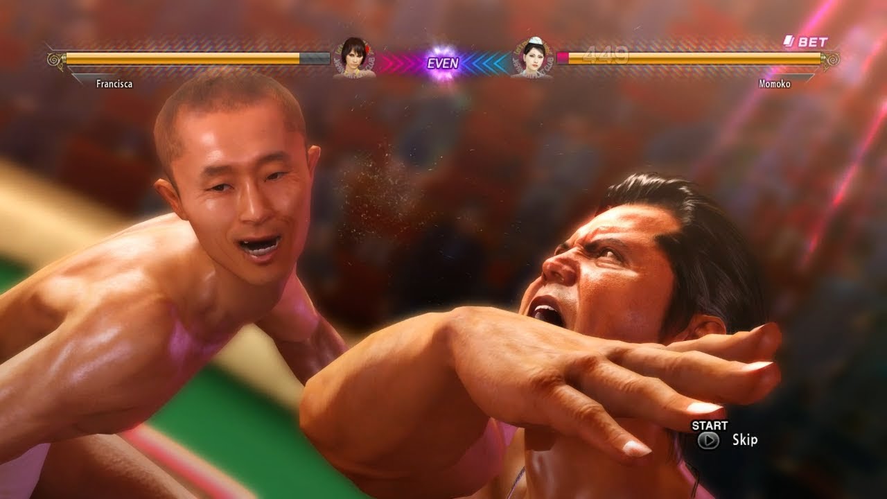 The other side of Japan Catfight Club Yakuza 0 [model swap] YouTube