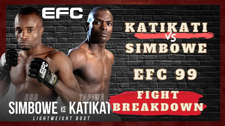 EFC 99  Tapiwa Katikati vs Robert Simbowe MMA Figh...