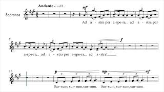 Narverud, Jacob • Ad Astra • Guide voix sopranos screenshot 5