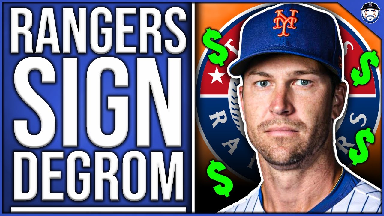 Jacob deGrom thanks Mets after being introduced by Rangers