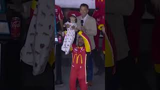 Bubba Wallace has a Simba moment with his son 👶 #NASCAR #racing #duel #daytona