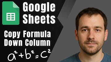 How to Copy a Formula Down an Entire Column in Google Sheets (2025 Formula Fill Guide)