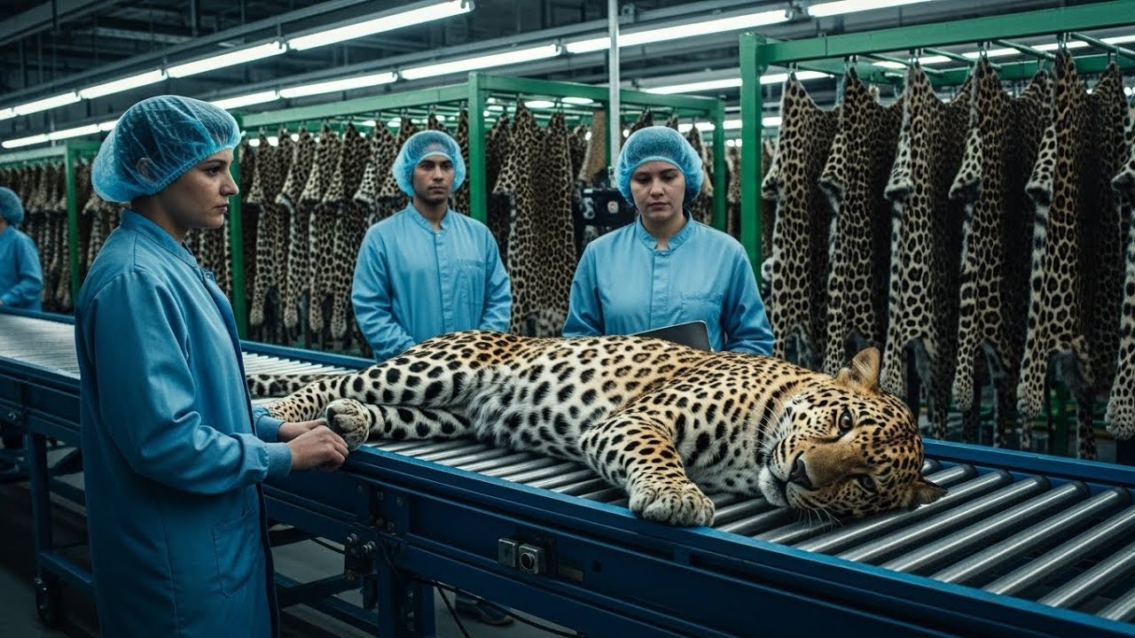 Inside a Luxury Leopard Leather Factory | Making Million-Dollar Products