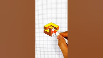 #3d #drawing #2dshapes #art #3shape #easydrawing #shape #3danimation #satisfying #shape4 #draw