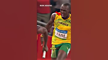 Best 4X1 Relay Asafa X Bolt!  #trackandfield #usainbolt #4x1 #asafapowell #sports
