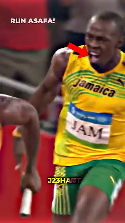 Best 4X1 Relay Asafa X Bolt!  #trackandfield #usainbolt #4x1 #asafapowell #sports