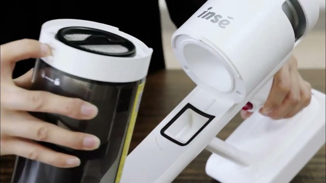 INSE V120 Cordless Vacuum Cleaner -Assembling Different Accessories