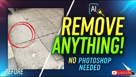 Remove Objects from Images Using AI (No Photoshop!)