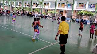 อบจนนทบุรี vs ทมเพชรบุรี ฟุตซอล หญิง 12 ปี สนามท่าโขลง