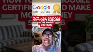 HOW TO GET A GOOGLE CERTIFICATE AND MAKE MORE MONEY #googlecertification #uxdesign #digitalmarketing