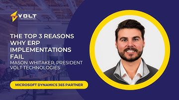 ERP Implementation - Review: The Top 3 Reasons Why ERP Implementation Projects Fail