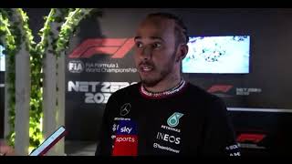Lewis Hamilton Post Race interview Saudi Arabia Grand Prix #f1 #lewishamilton