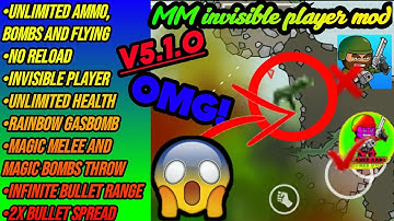#DA2 mini militia invisible mod V5.1.0 || by Gamer Shreyas ||