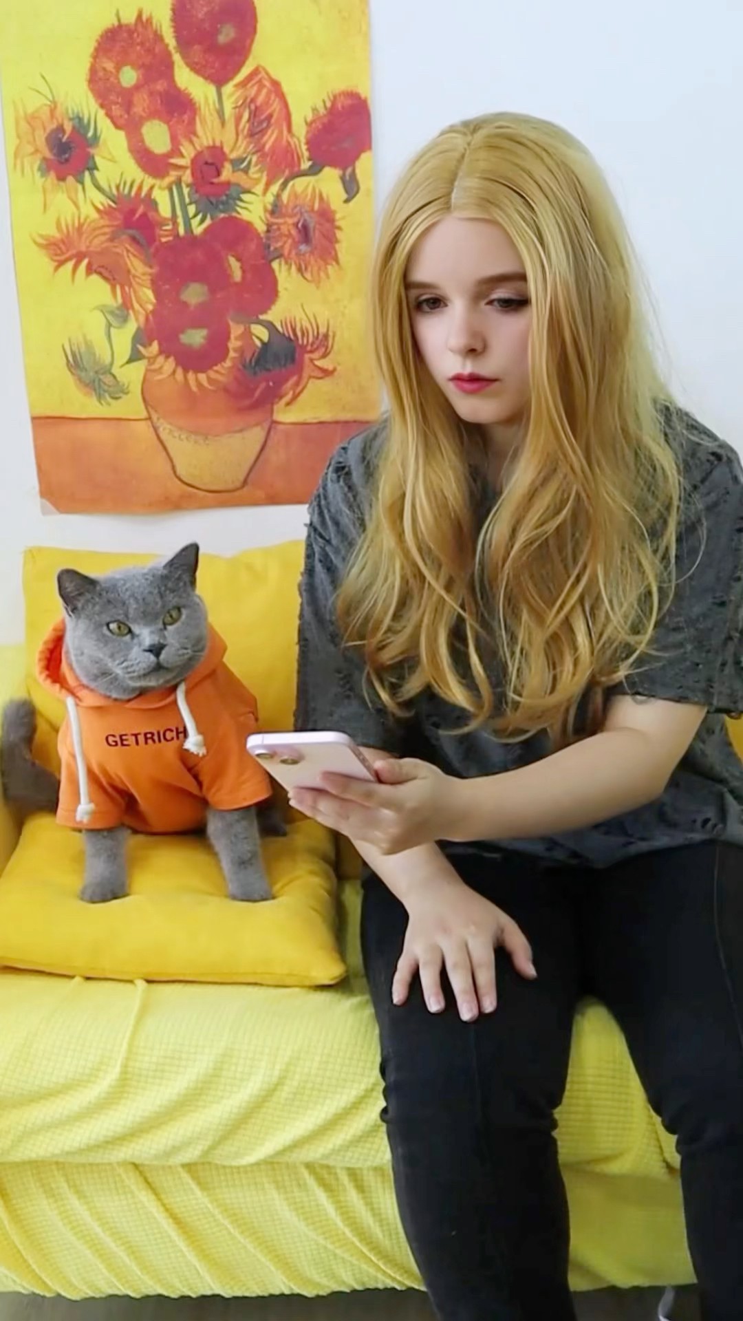 How Do You Get Tricked By A Viral Video???? #funnycat #catmemes #trending