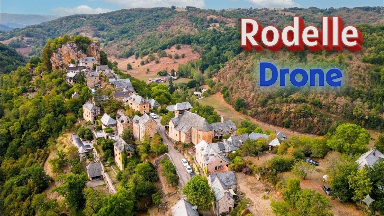 ✨ RODELLE 🏰 Les Plus Beaux Villages de FRANCE 🌍🚁