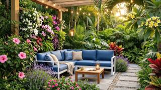 Relaxing Backyard Oasis 🌿 Beautiful Garden Ideas for Quiet Living