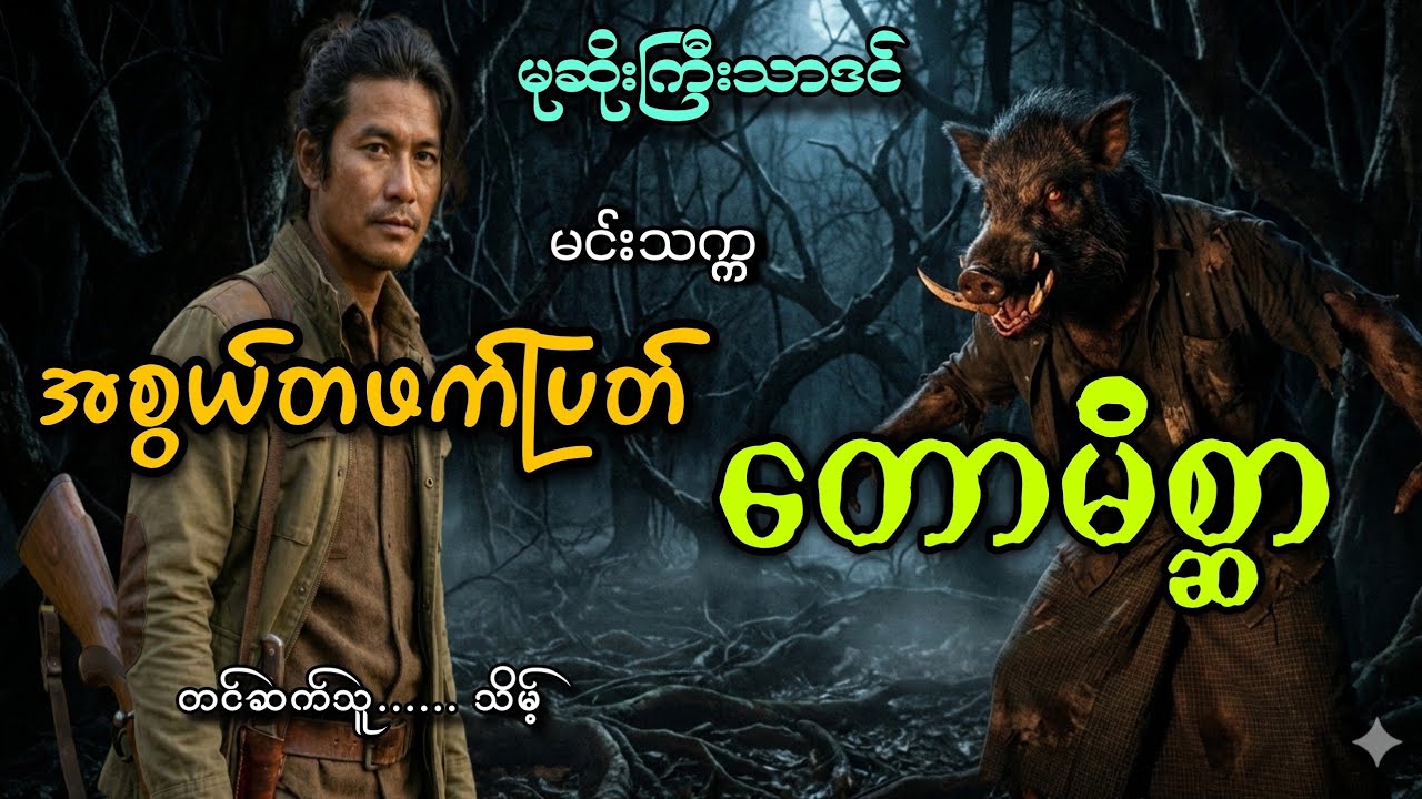 #မုဆိုးကြီးသာဒင်နဲ့အစွယ်တဖက်ပြတ်တောမိစ္ဆာ#သိမ့်#မင်းသက္က