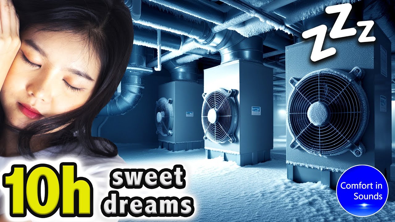 ЗАСНИТЕ за 3 минуты (БЕЗ РЕКЛАМЫ), Звук вентиляции, ASMR вентилятора, Темный экран