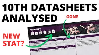 The Secrets of Warhammer 40K 10th Edition Datasheets - What's New and What's GONE