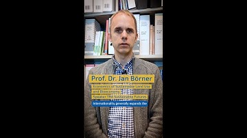 Jan Börner: international collaboration in our Transdisciplinary Research Areas (TRAs)