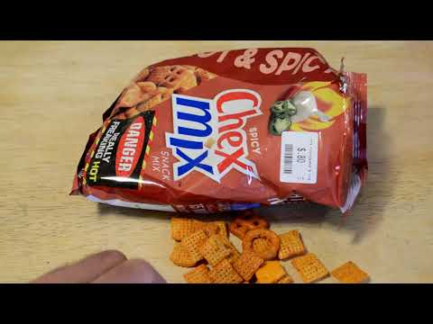 Chex Mix Spicy Danger Really Freaking Hot And Spicy Snack Review