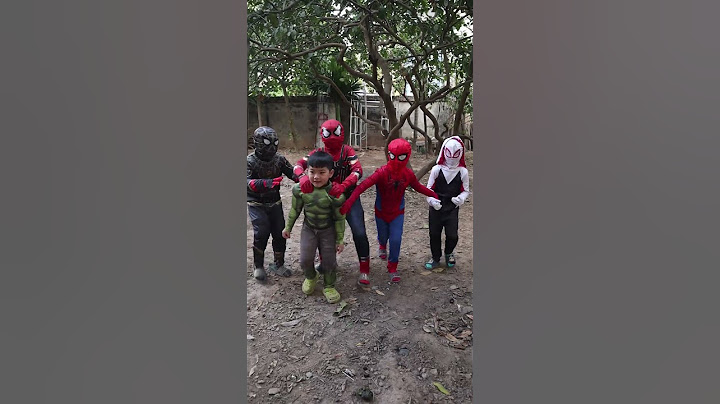 Spiderman haha#shorts - team spiderman - anh em siêu nhân đang Nhảy thì chó sủa#spiderman #shorts