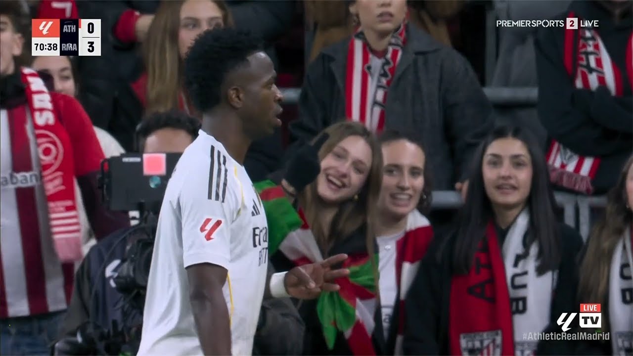 Vinicius JR vs Athletic Club (03/12/2025) HD 1080i
