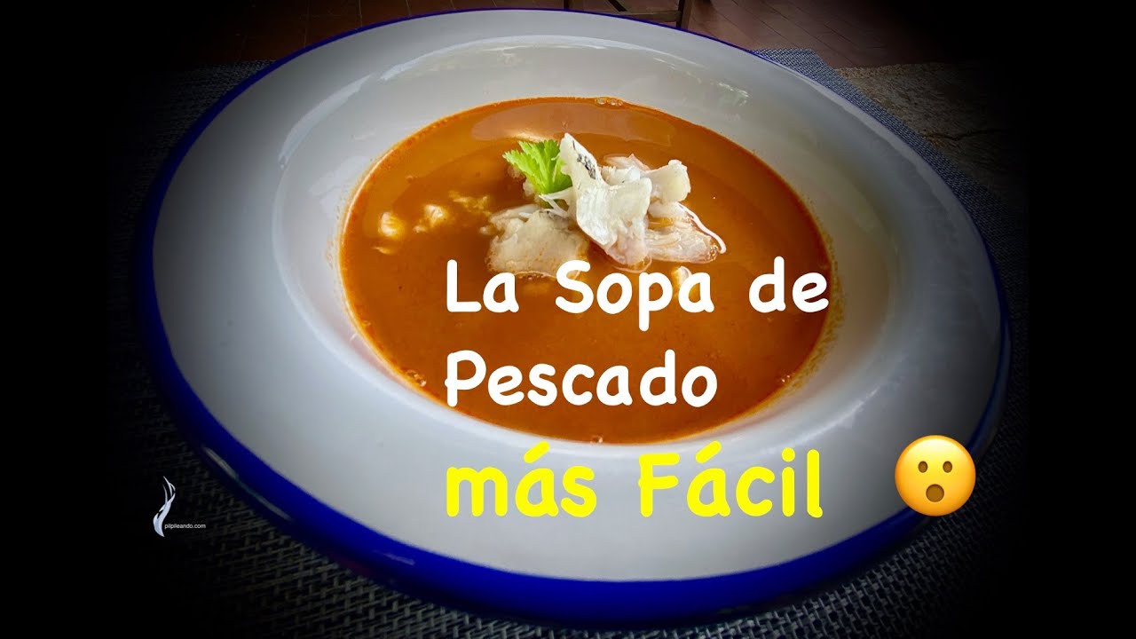 La SOPA DE PESCADO más FÁCIL RICA y BARATA 😮 - GUILLE RODRIGUEZ